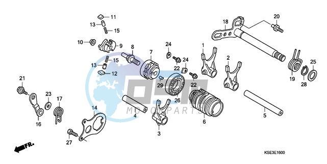 GEARSHIFT DRUM