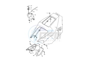 YZF R1 1000 drawing SIDE COVER