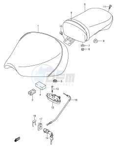 VL125 (E2) drawing SEAT (MODEL Y K1)