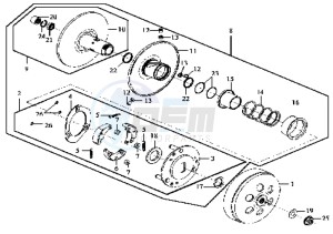 JOYRIDE 125 drawing CLUTCH