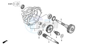 SH300AR drawing TRANSMISSION