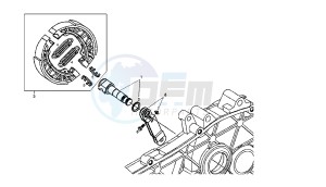 BOULEVARD - 125 CC 4T EU3 drawing REAR BRAKE