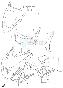 RF900R (E2) drawing COWLING BODY (RF900RS2)