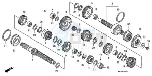 CB13009 Europe Direct - (ED / MME TWO) drawing TRANSMISSION