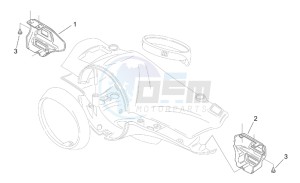 Mojito Retro 50 2t (eng. aprilia) drawing Front body II