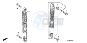 SH300AR9 UK - (E / ABS MKH SPC) drawing REAR CUSHION