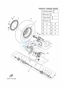 YXZ1000ETS YXZ1000ET (BAS5) drawing FRONT WHEEL 2