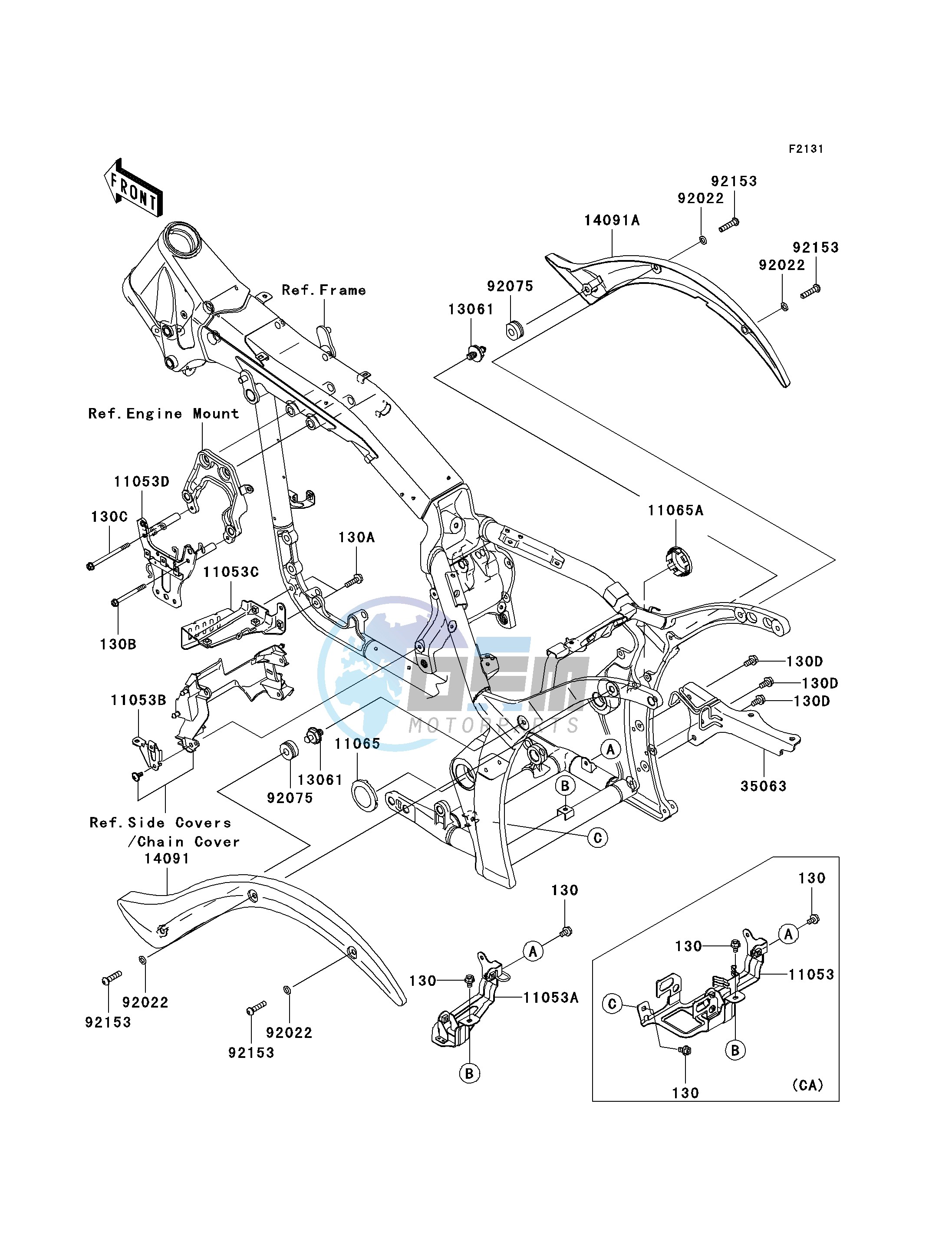 FRAME FITTINGS-- A1- -