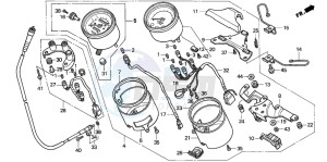 VF750CD drawing METER