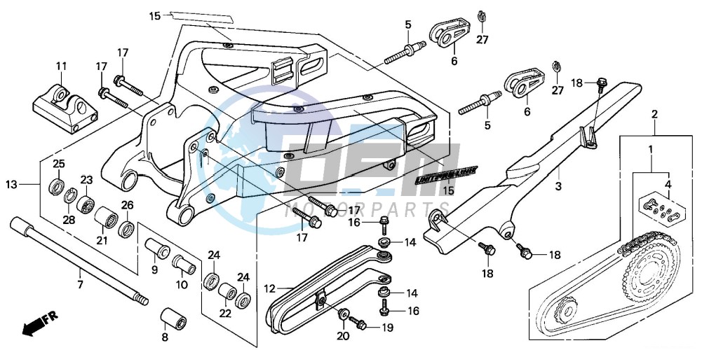 SWINGARM (CBR600RR3/4)