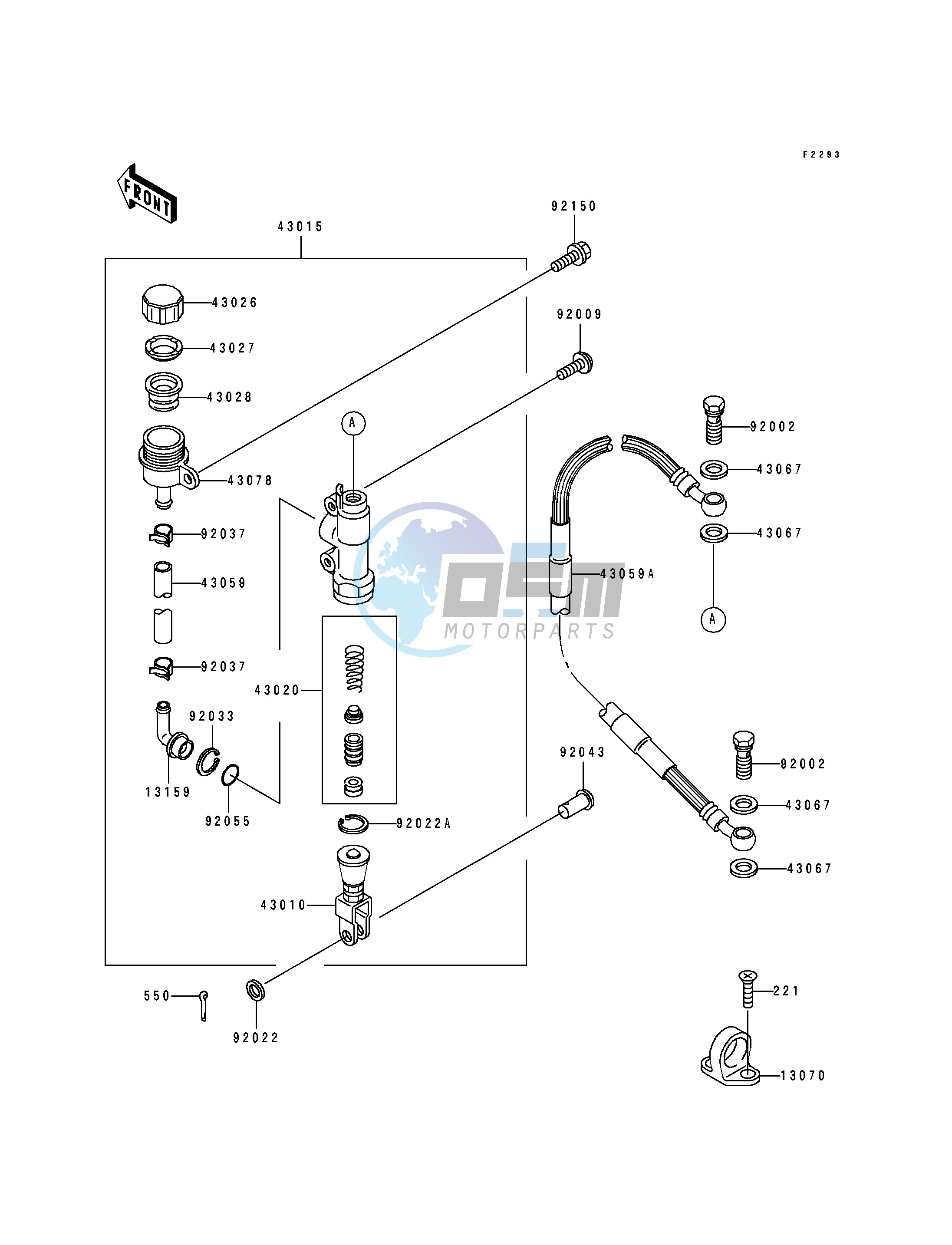 REAR MASTER CYLINDER