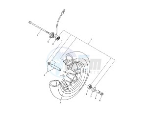 YN F NEO'S 4 50 drawing FRONT WHEEL