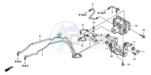 CB1300S CB1300SUPER FOUR drawing ABS MODULATOR