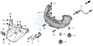 FES250 FORESIGHT drawing TAILLIGHT/REAR FENDER