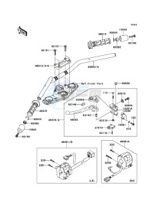 ER-6f EX650A6F GB XX (EU ME A(FRICA) drawing Handlebar