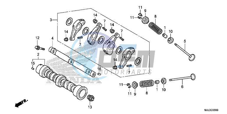 CAMSHAFT/ VALVE