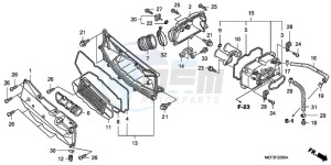 FJS400D9 F / CMF drawing AIR CLEANER