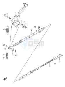 LT-A750XZ drawing REAR BRAKE