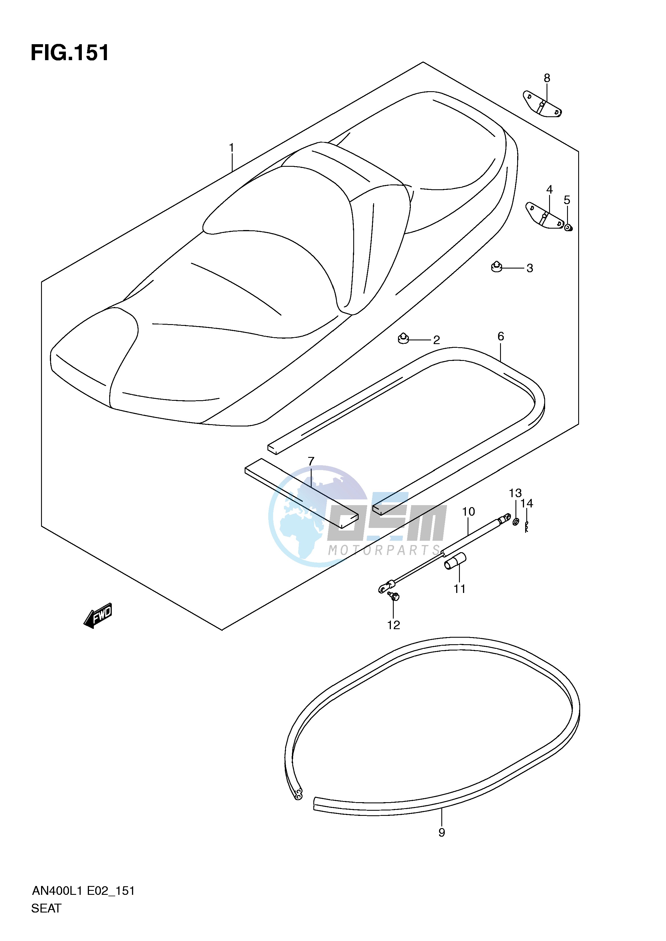 SEAT (AN400AL1 E19)