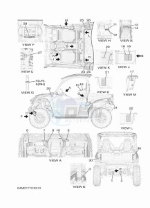 YXE1000EWS YX10ERPSN (B4MD) drawing EMBLEM & LABEL 1