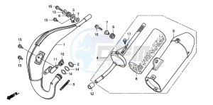 CR85RB drawing EXPANSION CHAMBER