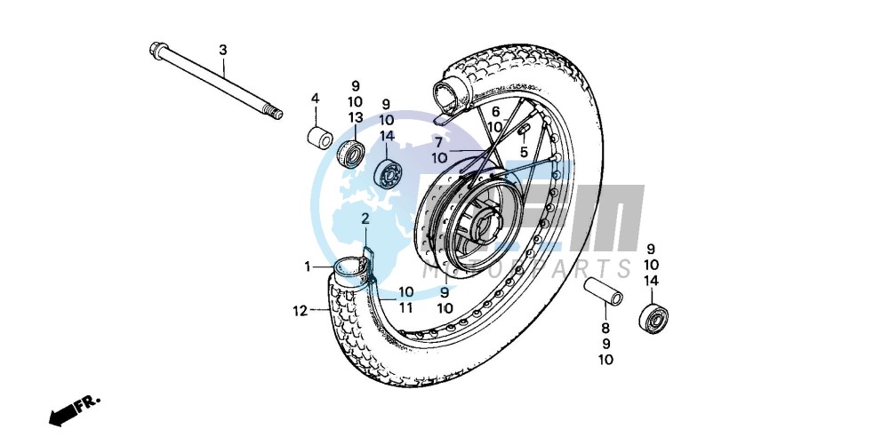 FRONT WHEEL