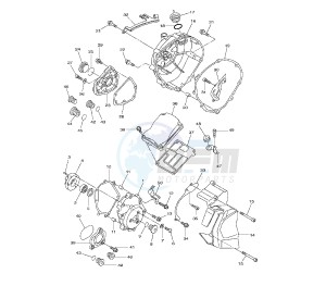 FZ8-N 800 drawing CRANKCASE COVER