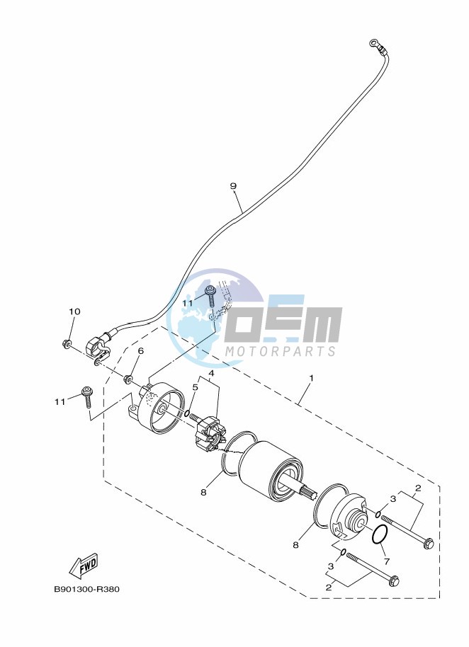 STARTING MOTOR