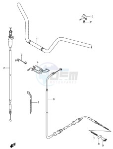 LT-A700X (E17) drawing HANDLE BAR