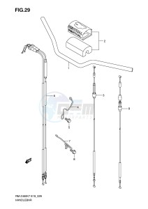 RM-Z450 (E19) drawing HANDLEBAR