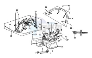 MIO 50 drawing FUEL TANK - FUEL CUT