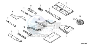 CB1000RAF CB1000R 2ED - (2ED) drawing TOOL