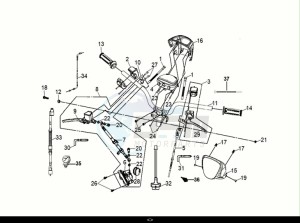 MIO 50I (FS05W2-NL) (E5) (M1) drawing HANDLE BAR