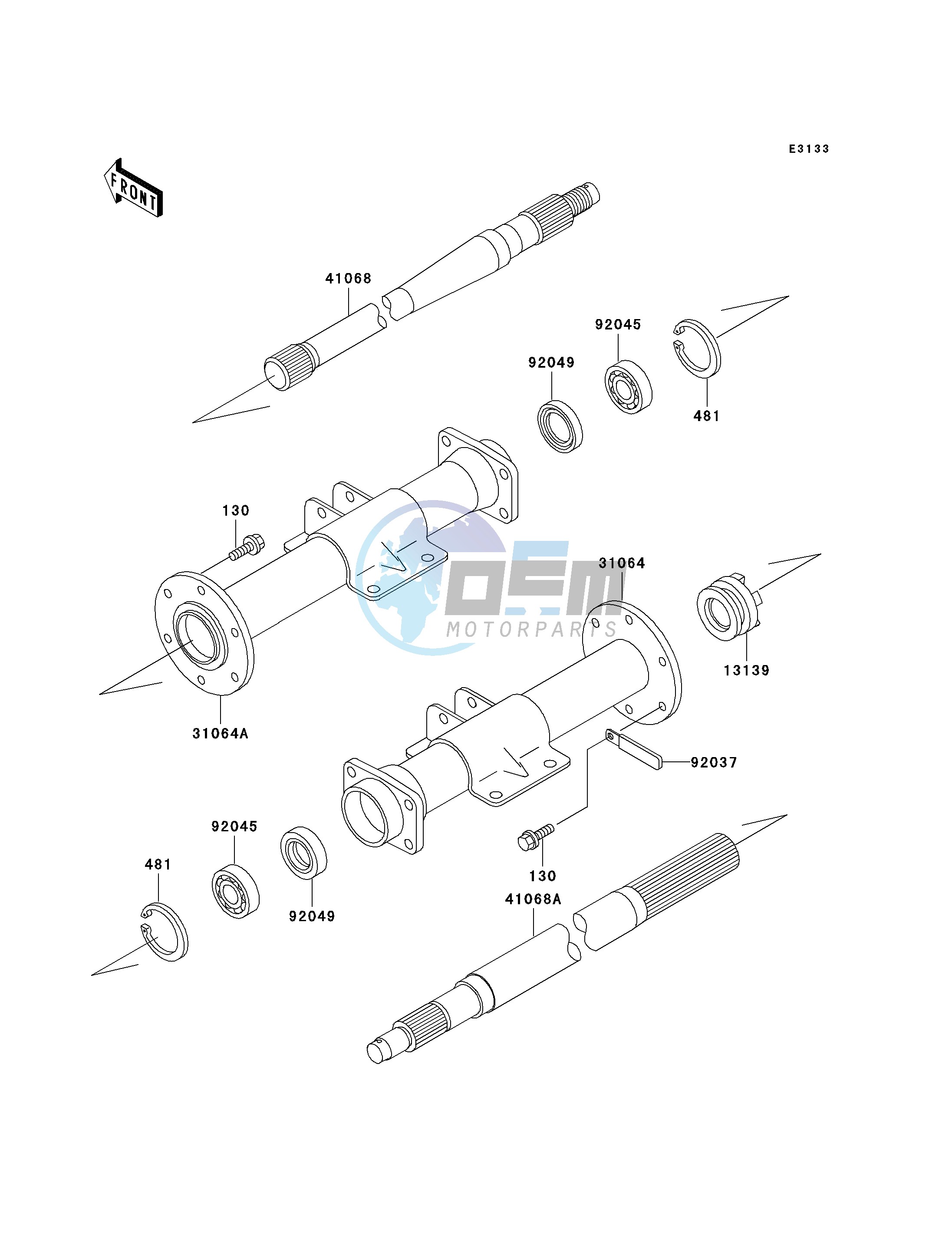 REAR AXLE