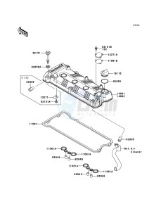 JET_SKI_STX-15F JT1500AEF EU drawing Cylinder Head Cover