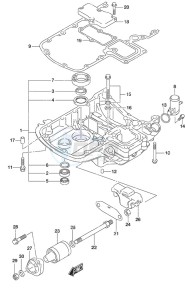 DF 115A drawing Engine Holder