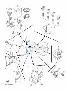 FJR1300D-AS FJR1300AS (B959) drawing ELECTRICAL 1