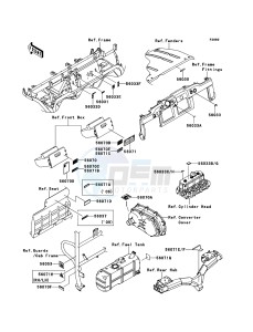 MULE_4010_DIESEL_4X4 KAF950FDF EU drawing Labels