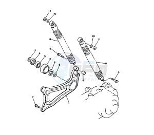 XC BELUGA 125 drawing REAR SHOCK ABSORBER