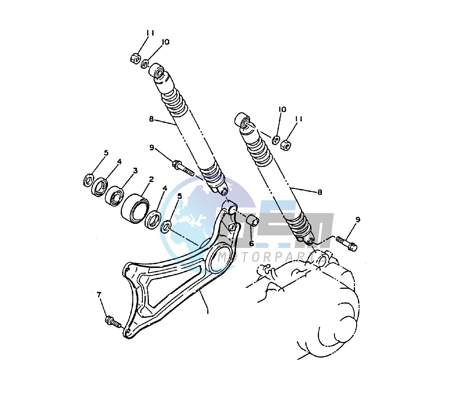 REAR SHOCK ABSORBER