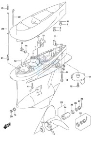 DF 250 drawing Gear Case