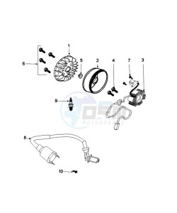 FIGHT 4 50 4T DARKSIDE drawing IGNITION PART