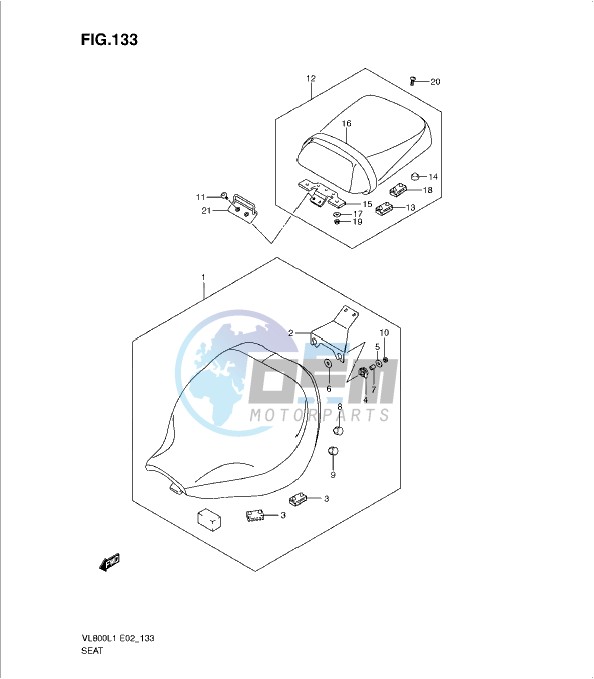 SEAT (VL800CL1 E19)