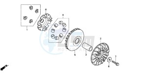 FJS600D SILVER WING drawing DRIVE FACE