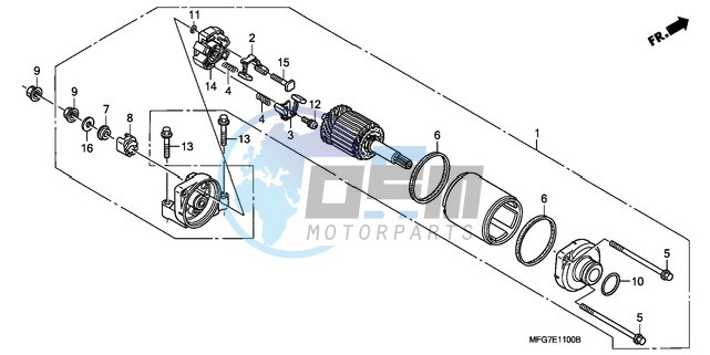 STARTING MOTOR