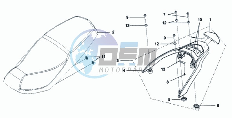 BUDDYSEAT - REAR LUGGAGE FRAME