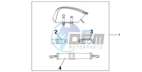 REAR SEAT BAG