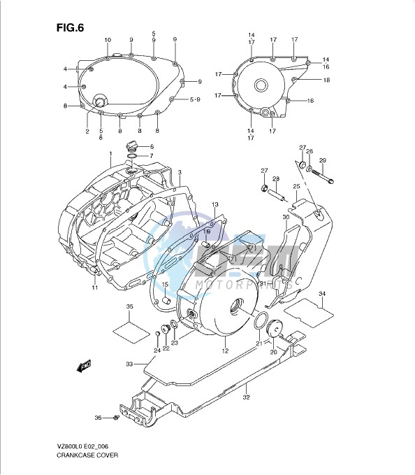 CRANKCASE COVER