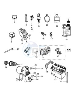 VIVA SP1 drawing ELECTRIC PART