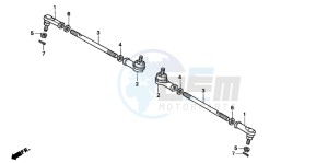 TRX350FM FOURTRAX drawing TIE ROD